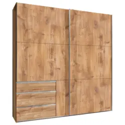 Schwebet&uuml;renschrank in Plankeneiche