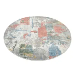 Webteppich 240/240 cm Multicolor