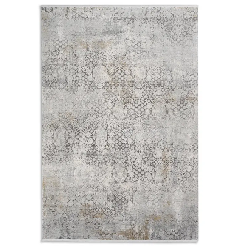 Webteppich 200/290 cm Gravina Grau, Beige