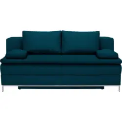 Boxspringsofa Centa in Webstoff Petrol Modern