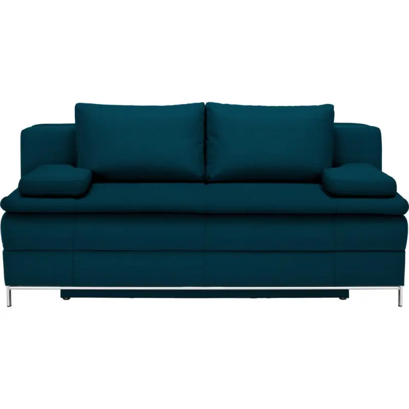 Boxspringsofa Centa in Webstoff Petrol Modern