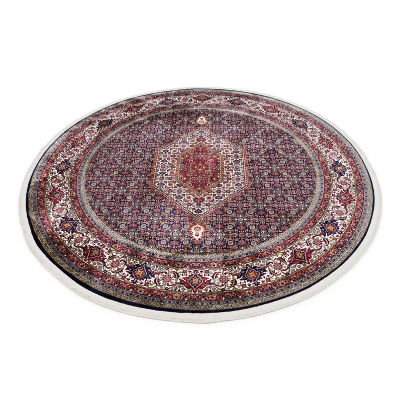 Teppich 200 cm Mithras Bidjar Braun, Dunkelrot, Beige