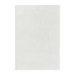 Flachwebeteppich 160/230 cm Nizza Creme Creme