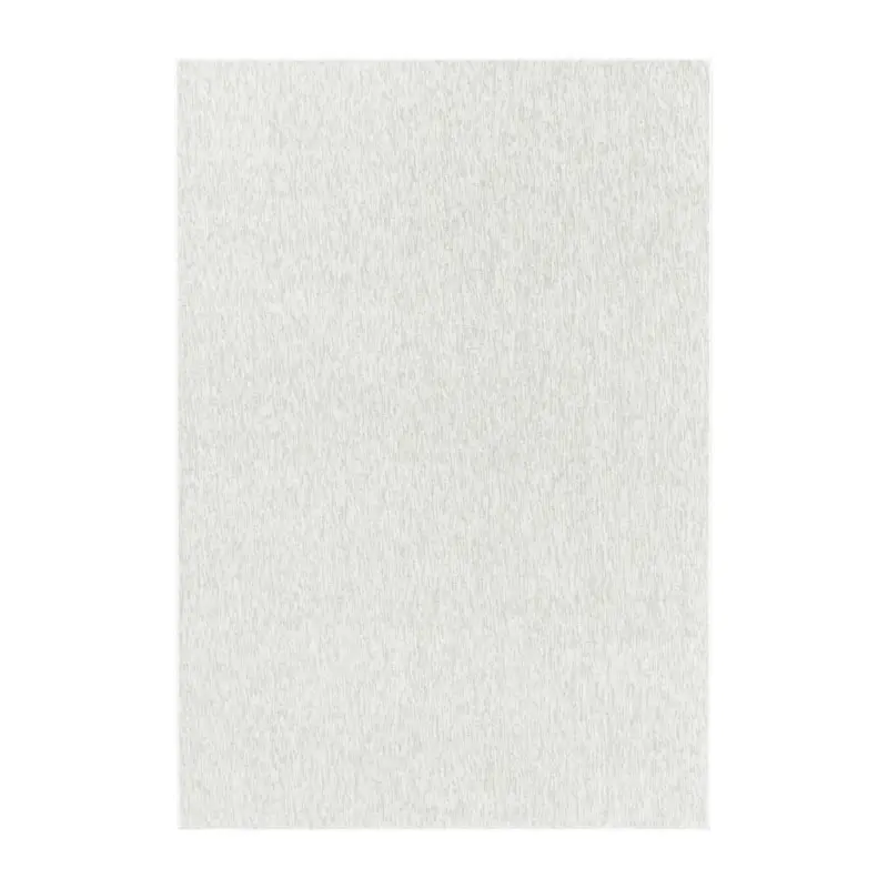 Flachwebeteppich 160/230 cm Nizza Creme Creme