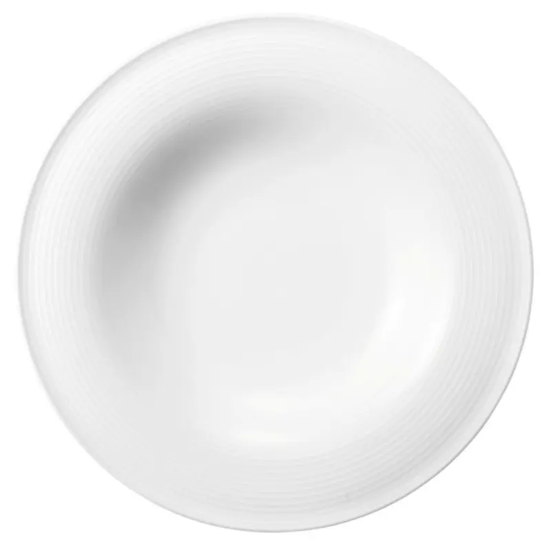 Pastateller Beat wei&szlig; uni 27,4 cm