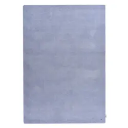 Hochflorteppich 85/155 cm Cozy Hellblau