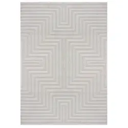 Webteppich 120/170 cm Sahara Silberfarben