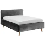 XXXLutz Lauterach - Ihr M&ouml;belhaus bei Bregenz Polsterbett inkl. Bettkasten Lattenrost, Bettkasten Anthrazit 140/200 cm