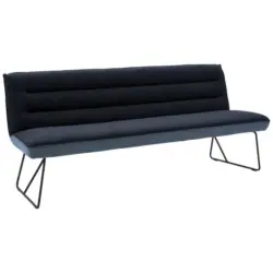 Sitzbank 238/89/68 cm in Blau, Schwarz, Dunkelblau