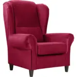 XXXLutz Lauterach - Ihr M&ouml;belhaus bei Bregenz Ohrensessel in Pl&uuml;sch Bordeaux