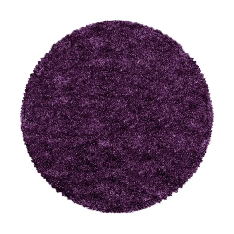 Hochflorteppich 160 cm Fluffy 3500 Lila Lila