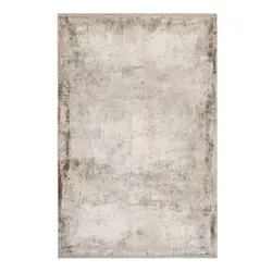 Vintage-Teppich 80/150 cm Upperground Oasis Sandfarben, Beige
