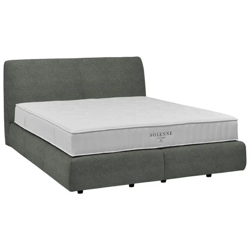 Boxspringbett 180/200 cm in Grau