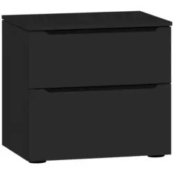 Nachtk&auml;stchen 45/42/43 cm in Schwarz
