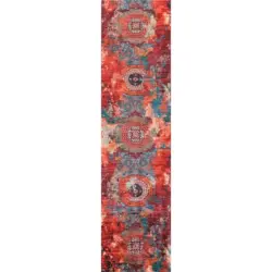 Orientteppich 80/200 cm Glow Multicolor