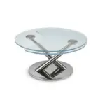 XXXLutz Lauterach - Ihr M&ouml;belhaus bei Bregenz Couchtisch in Metall, Glas 80(128)/80/40 cm