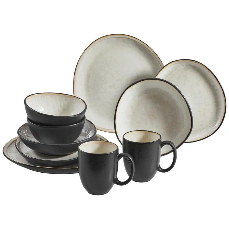 Kombiservice S&oslash;ren Ivory 10-teilig