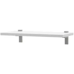 Wandboard in 60/2,2/25,5 cm Wei&szlig;