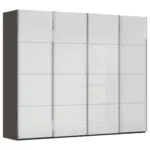 XXXLutz Lauterach - Ihr M&ouml;belhaus bei Bregenz Schwebet&uuml;renschrank in Graphitfarben, Seidengrau