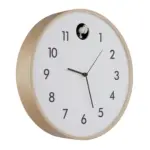 XXXLutz Lauterach - Ihr M&ouml;belhaus bei Bregenz Wanduhr Clocky Naturfarben, Schwarz, Wei&szlig;