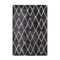 Hochflorteppich 200/290 cm Orlando 325 Anthrazit Anthrazit