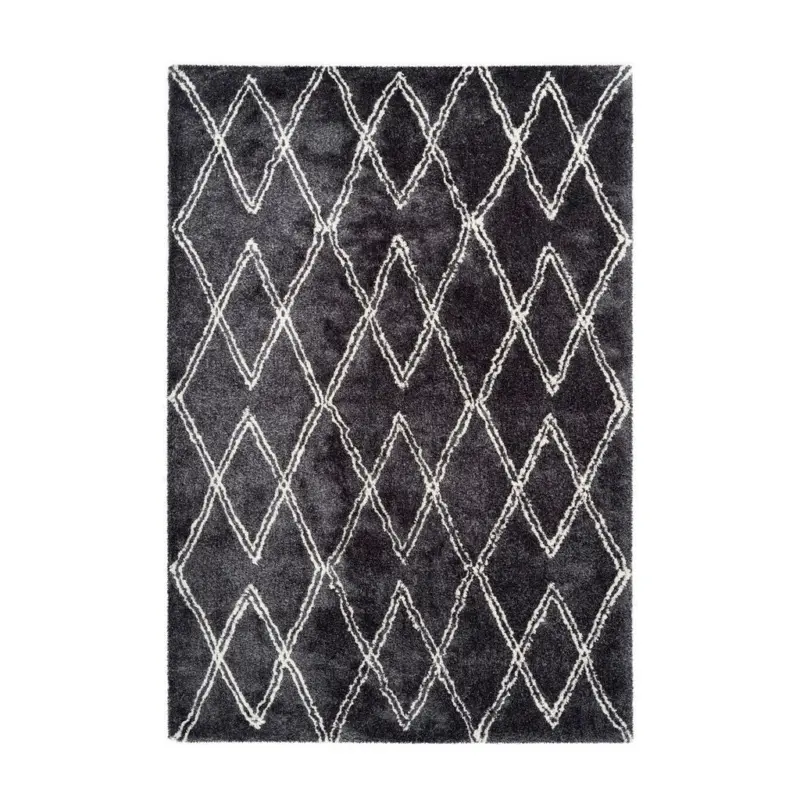 Hochflorteppich 200/290 cm Orlando 325 Anthrazit Anthrazit