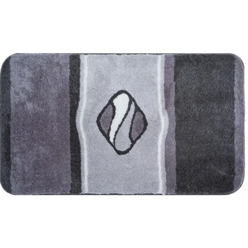 Badteppich Anthrazit 70/120 cm