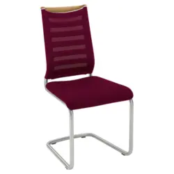 Schwingstuhl Lederauswahl, Stoffauswahl, Typenauswahl, Gestellauswahl Flachgewebe, Netz