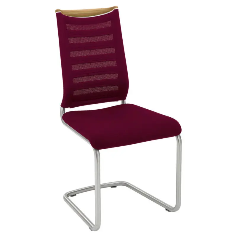 Schwingstuhl Lederauswahl, Stoffauswahl, Typenauswahl, Gestellauswahl Flachgewebe, Netz