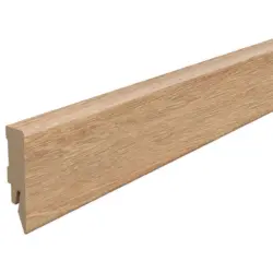 Sockelleiste Eiche braun Braun