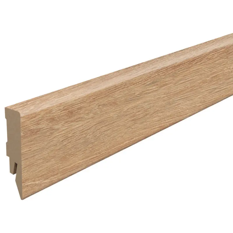 Sockelleiste Eiche braun Braun