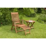 XXXLutz Lauterach - Ihr M&ouml;belhaus bei Bregenz Gartenklappsessel-Set in Holz Naturfarben