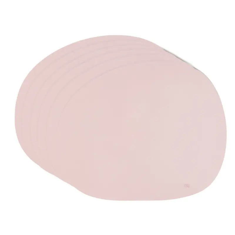 Tischset RAW Kunststoff Hellrosa 33,5/41 cm