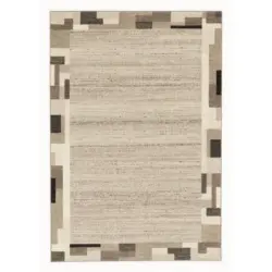 Webteppich 65/130 cm Naturfarben