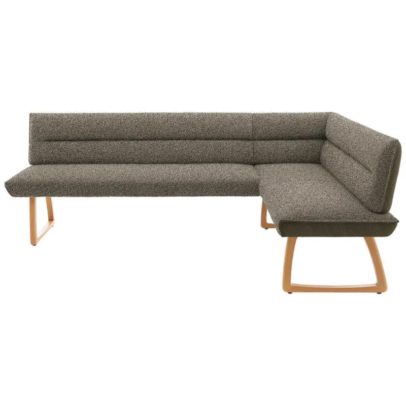 Eckbank 237/162 cm in Olivgr&uuml;n