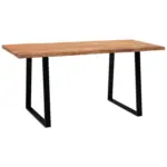 XXXLutz Lauterach - Ihr M&ouml;belhaus bei Bregenz Schreibtisch 200/100/76 cm in Schwarz, Akaziefarben