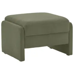 Hocker in Textil Gr&uuml;n