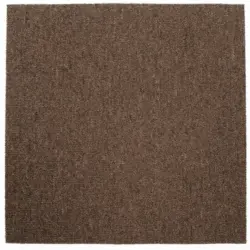 Teppichfliese Astra Stripe 194 50/50 cm in Dunkelbraun