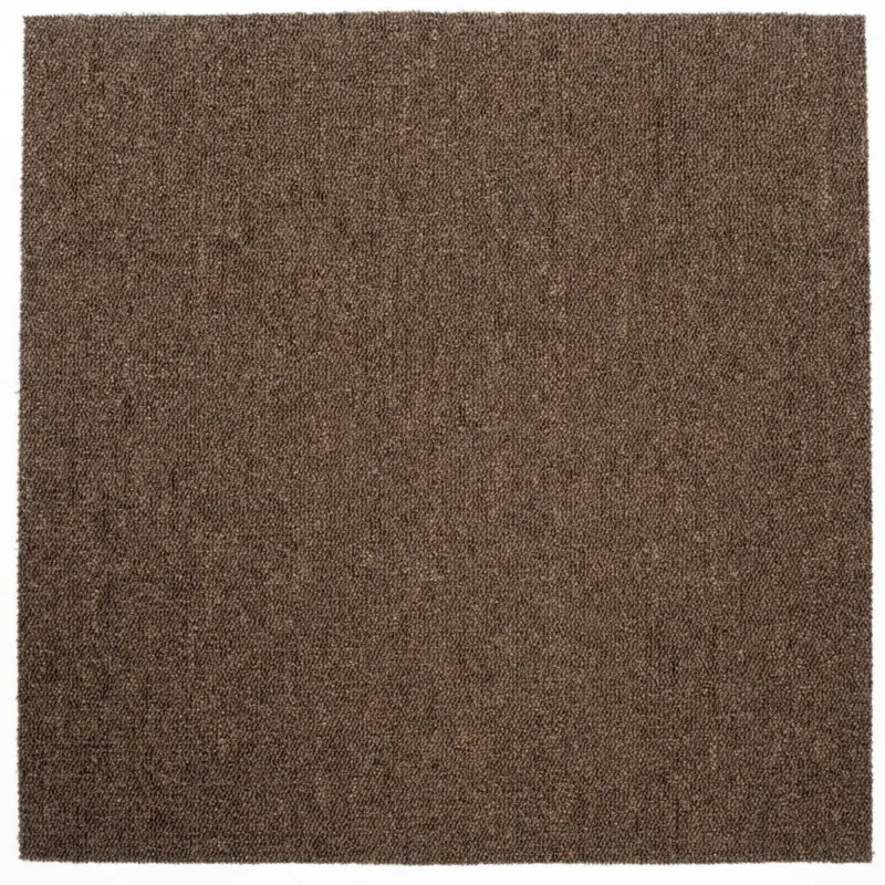 Teppichfliese Astra Stripe 194 50/50 cm in Dunkelbraun