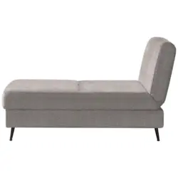Schlafsofa in Webstoff Naturfarben