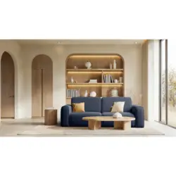 Schlafsofa Tuzzi in Velours Aubergine