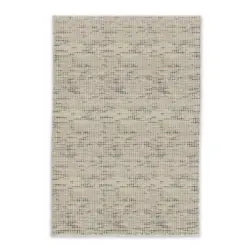 Webteppich 60/110 cm Kiana Silberfarben