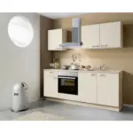 XXXLutz Lauterach - Ihr M&ouml;belhaus bei Bregenz K&uuml;chenblock 200 cm in Creme, Eichefarben