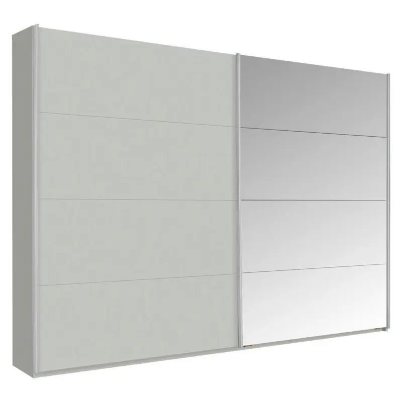 Schwebet&uuml;renschrank in Grau