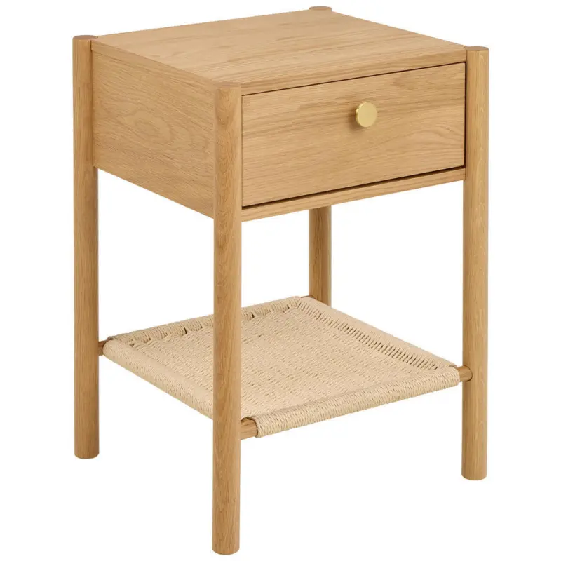 Nachtk&auml;stchen in Eichefarben