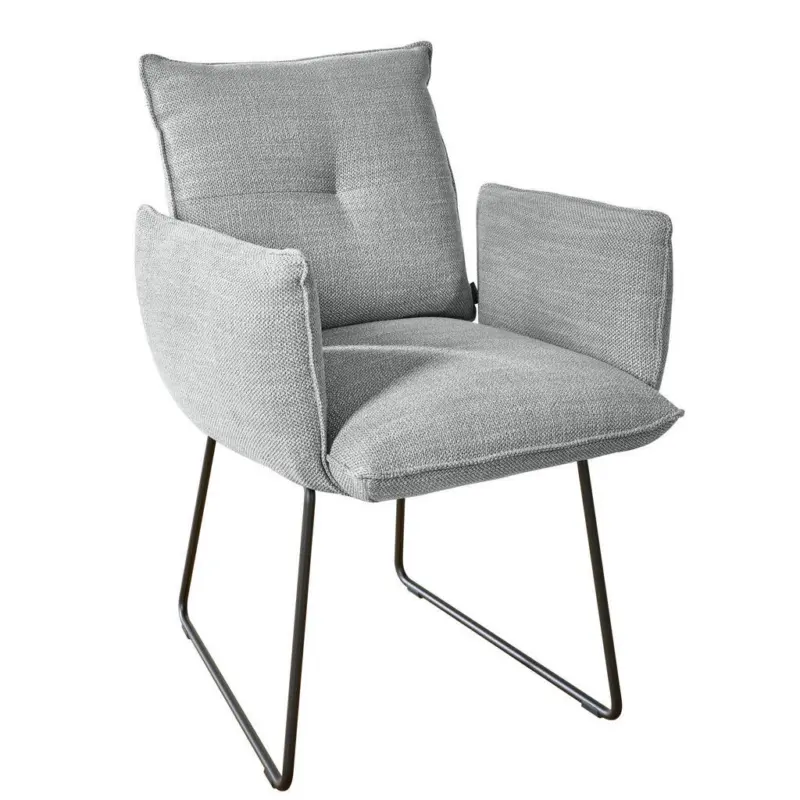 Armlehnstuhl Lederauswahl, Stoffauswahl, inklusive Armlehnen Struktur