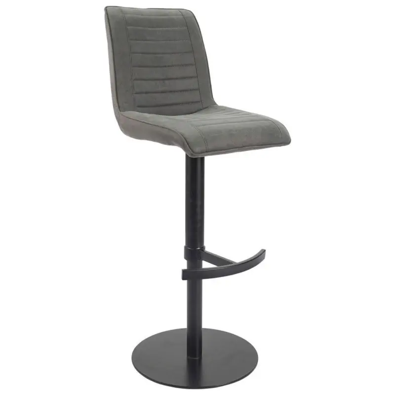 Barhocker in Schwarz, Dunkelgrau