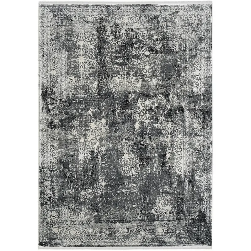 Webteppich 67/130 cm Avignon Dunkelgrau