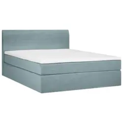 Boxspringbett 140/200 cm in Mintgr&uuml;n
