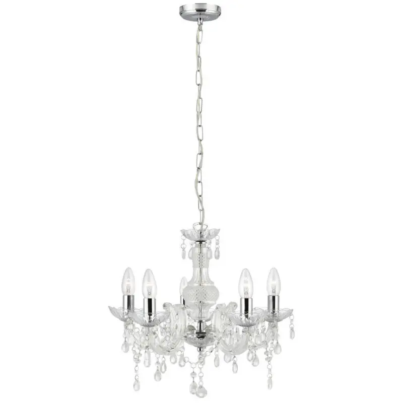 Kristall-H&auml;ngeleuchte 48/120 cm